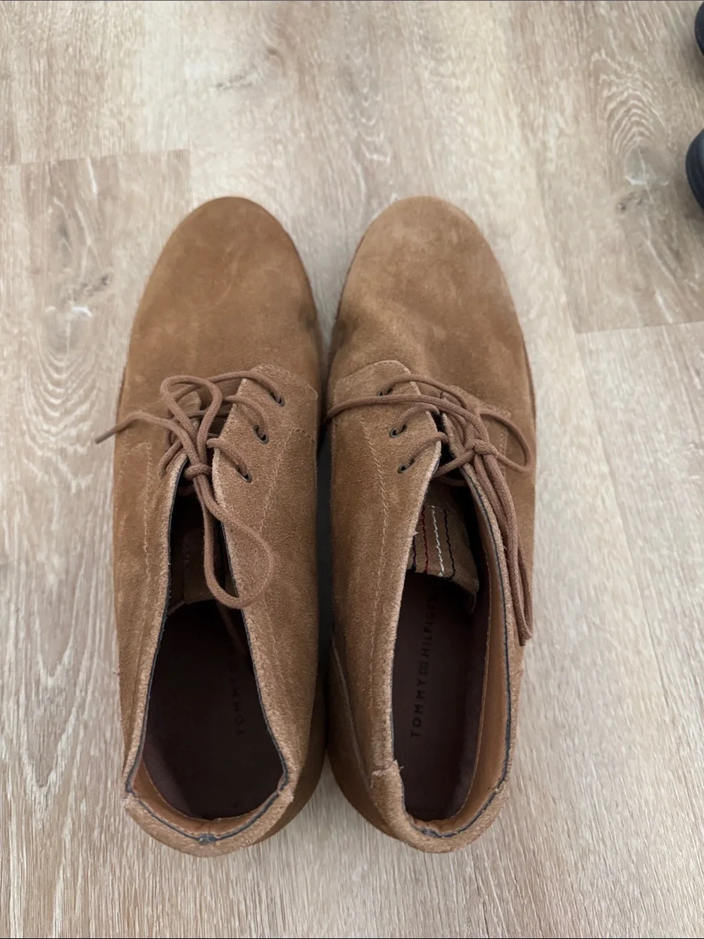 Tommy Hilfiger Brown Suede Chukka Boots